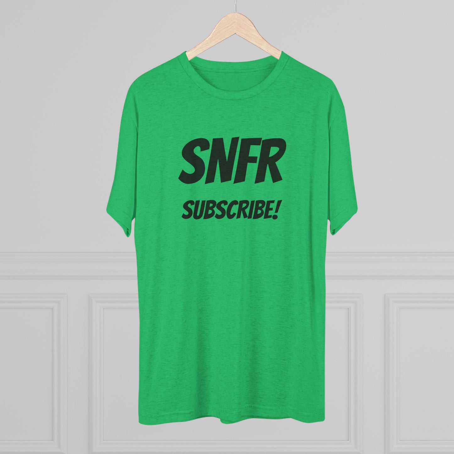 "Fight Against The Laziness!!" Tri Blend T shirt