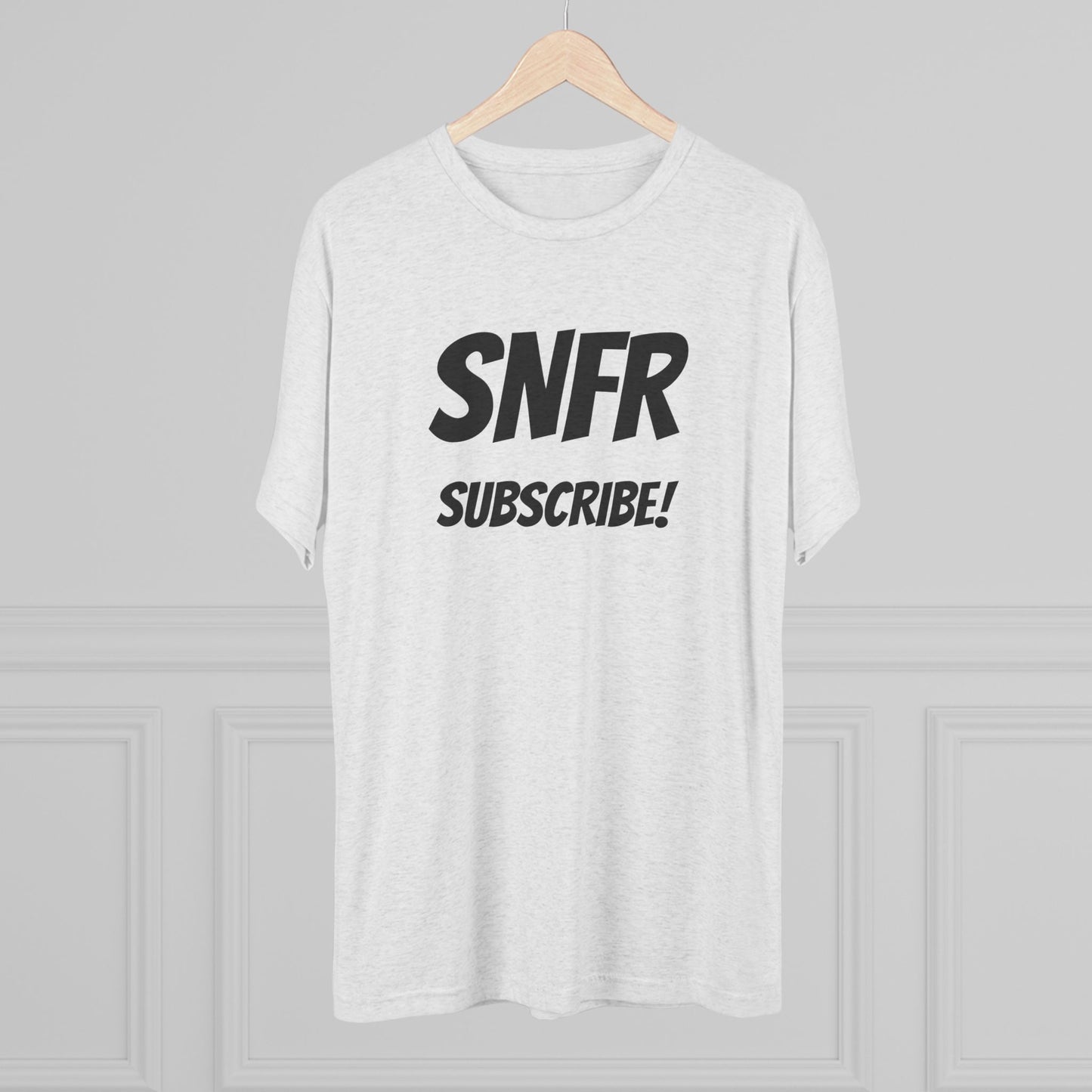 "Fight Against The Laziness!!" Tri Blend T shirt